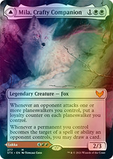MILA, CRAFTY COMPANION BORDERLESS FOIL STRIXHAVEN STX MTG ~NOSTALGIC TREASURES~