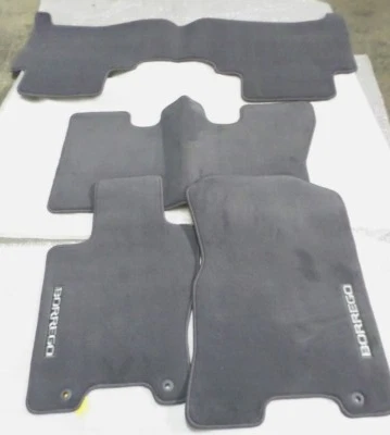 New OEM Kia Borrego Floor Mats 2009-2011 Front Rear Set P8140-2J001H9 4 pc Gray  - Image 1 of 2