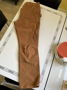 Carhartt double knee pants 36x30 Straight Fit Punk Hardcore Workwear Rap Skater - Picture 1 of 5