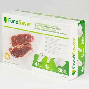FoodSaver Vacuum Food Seal System FGP252X + 36 Sealing Bags & 5 Rolls Combo Pack - Picture 1 of 5