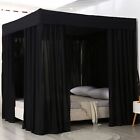 Canopy Bed Curtain King Size Lightproof Bed Canopies&Drapes Bed Canopy for Girls