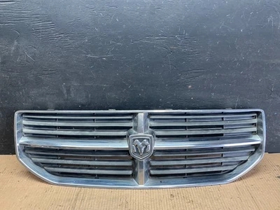 Хромированная верхняя передняя решетка радиатора 2007 2008 2009 2010 Dodge Caliber оригинальная Q0338 DG - Изображение 1 из 4