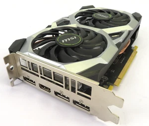Carte graphique MSI NVIDIA GeForce GTX 1660 Ti Ventus XS 6 Go OC GDDR6 - Photo 1/4