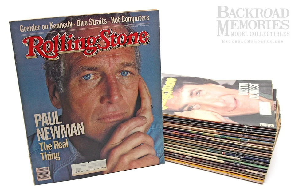 Lot of 1983 (Incomplete) Various "Rolling Stone" Magazines (22), Straight Arrow Foto 1 de 4