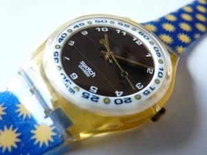 Swatch Solar Model 1995 Lots of Suns Part No. SRJ100 - Picture 1 of 10