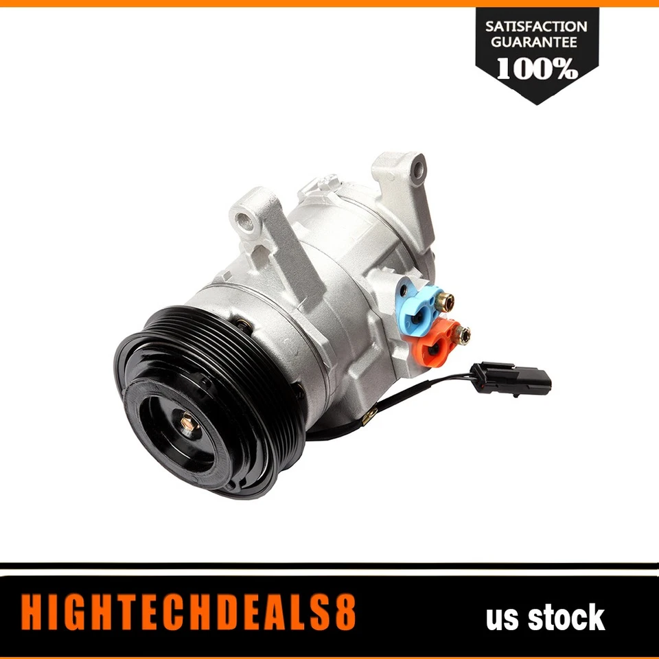 For Dodge Durango Jeep Grand Cherokee 2005 2006 2007 3.7 4.7L A/C AC Compressor - Image 1 of 1