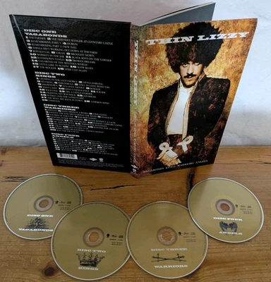 Thin Lizzy – Vagabonds Kings Warriors Angels (4 CD Book Set 2001) Foto 1 de 4