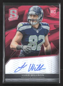 Panini Spectra Rookie 2013 rojo automático #164 Luke Willson #01/25 - Imagen 1 de 2
