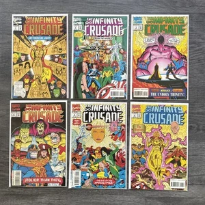 The Infinity Crusade #1-6 serie completa lote de juegos (Marvel Comics 1993) en muy buen estado - Imagen 1 de 8