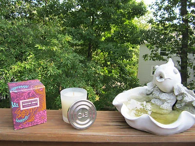 CRABTREE & EVELYN ANAKKARA ÁMBAR TARRO GRANDE VELA + TAPA C&E = NUEVO EN CAJA 50 horas    Foto 1 de 2