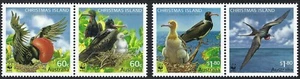 2010 Christmas Island SG# 676-679 Endangered Species Birds set of 4 Mint MUH MNH - Picture 1 of 1