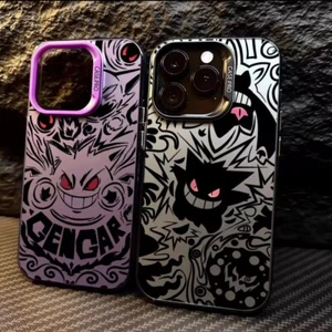 ✅Cover Iphone GENGAR SILICONE iPhone 16 15 14 13 12 11 ProMax/Plus/Pro POKEMON✅ - Photo 1/27