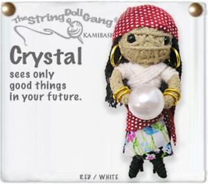 Kamibashi Crystal the Fortune Teller The Original String Doll Gang Keychain Clip