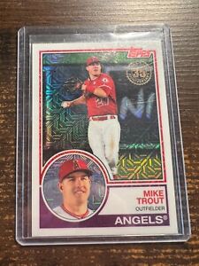 AB145,405 - 2018 Topps '83 Topps Silver Pack Chrome #2 Mike Trout