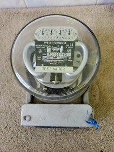 Vintage Westinghouse Type CA 240V labeled test meter - Picture 1 of 8