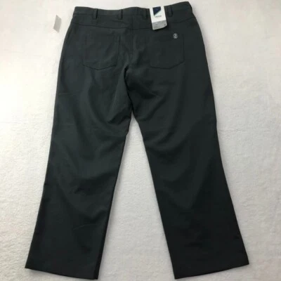 IZOD Golf Pants Mens 38x30 Gray Slim Fit Performance Straight Leg NEW - Image 1 of 4