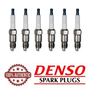 Set of 6 Gap 0.035 Spark Plugs Denso For Chevy Ford GMC Pontiac Oldsmobile - Picture 1 of 1