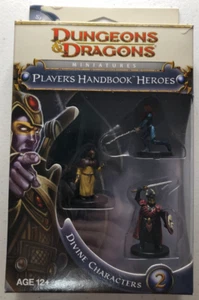 D & D Players Handbook Heroes Divine Characters includes 3 Minis NIB - Picture 1 of 5