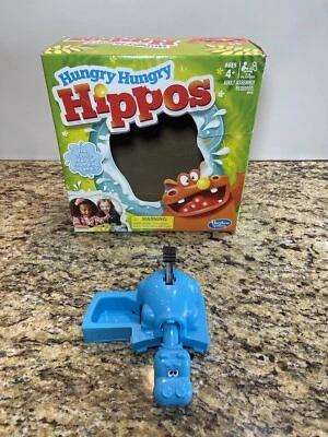 Jogo de hipopótamo faminto hipopótamo azul querida potamus peça de reposição - Imagem 1 de 3