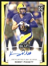 2022 Leaf Draft Autographs #BAKP1 Kenny Pickett Auto