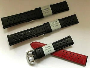 Cuero de calidad superior, correa de reloj Rochet (ZRC), PVP de fabricación francesa £ 29.95 - Imagen 1 de 2