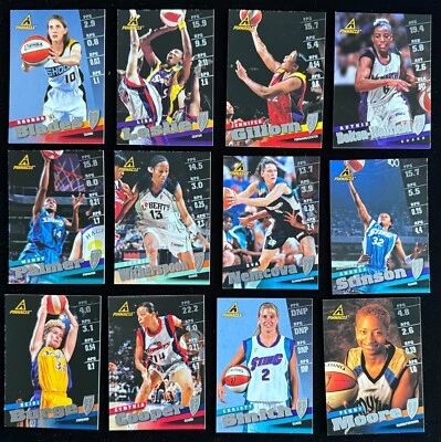 1998 Pinnacle WNBA Complete Set 1-85 Lisa Leslie Sheryl Swoopes Cynthia Cooper - Image 1 of 4