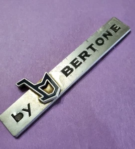 Bin46 used Volvo 262 C By Bertone 4.25" Metal Emblem Badge 1970s 1980s - Picture 1 of 4