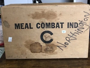 EMPTY Box And Sleeve Post-Vietnam War Era MCI Rations Case 1980 - Picture 1 of 9