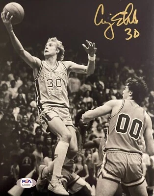 Craig Ehlo Signed Autographed Cavaliers 8x10 Photo Washington State PSA/DNA - Image 1 of 2