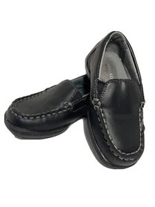 Negro~Niños~Zapatos de vestir~Niño pequeño 6,5 M~Sin cordones~Marca Nordstrom~Mocasines~Usados - Imagen 1 de 11
