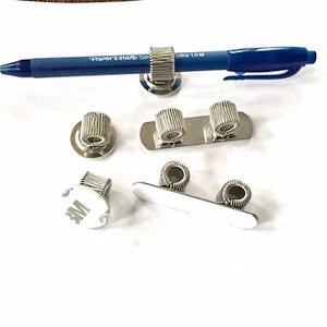1 und 2 Loch Metall Stifthalter 3M selbstklebend aufkleben Nurse Buy 1-10 - Bild 1 von 27