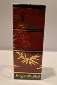 50ml YVES SAINT LAURENT OPIUM EAU DE TOILETTE VINTAGE OLD DESIGN FRANCE PARFUM - Foto 1 di 9
