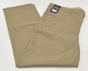 Weatherproof Vintage Men’s Performance Weather-Flex Tech Pants, Tan, Size 40X32 - Picture 1 of 7