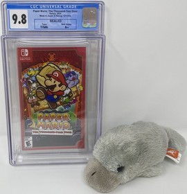 CGC Graded Paper Mario: The Thousand Year Door NEW Switch (1022798004, 9.8 A++)