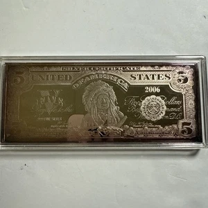 2006 4 Troy Ounce .999 Silver Art Bar $5 #087 - Picture 1 of 8