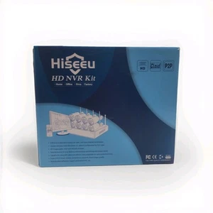 Hiseeu HD NVR Kit WK-8HB612B-3T Total Of 8 Cameras - Picture 1 of 9