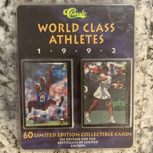 Classic World Class Athletes 1992 Limited Edition 60 Card Set Factory Sealed - Picture 1 of 4