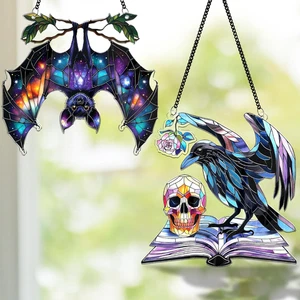 2 decoraciones de atrapasoles de Halloween - Imagen 1 de 8