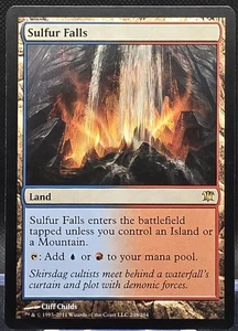 3x Sulfur Falls #248 Innistrad Regular Rare - Picture 1 of 3
