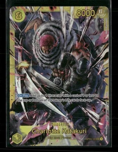 One Piece Charlotte Katakuri (123) OP03-123 Pillars of Strength SEC NM English - Picture 1 of 2
