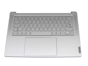 Lenovo 5CB1J30305 Original Tastatur inkl. Topcase DE (deutsch) grau/grau mit Bac - Afbeelding 1 van 5