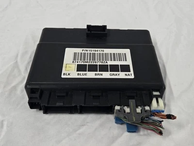 2003-2006 GMC Yukon 5.3L BCM Body Control Module Assembly ID-15194170 OEM - Imagem 1 de 4