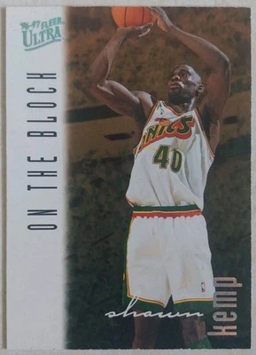 Carte NBA Shawn Kemp 1996-97 Fleer Ultra - On the Block #129 - Photo 1/2