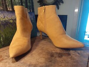 New Look Womens Yellow(mustard)ankle Boots Size 6/39