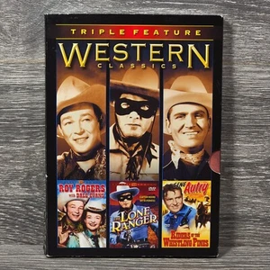 Western Classics Triple Feature DVD Roy Rogers Clayton Moore Gene Autry VERSIEGELT - Bild 1 von 16