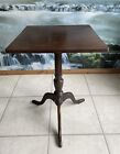 Victorian 19th Century Squared Tilted top hinged Occasional table