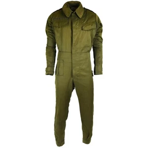 Genuine Belgian army tanker coveralls suit overall Jumpsuit Olive OD - Picture 1 of 5