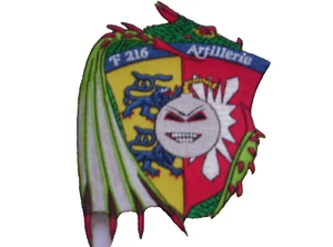 Aufnäher Fregatte Schleswig Holstein F216  Artillerie    ca 8x11cm - Imagen 1 de 1