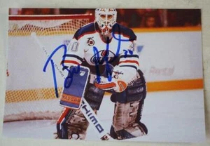 Bill Ranford Edmonton Oilers Autographed Signed Color Snap Shot Photo 4X6 - - Picture 1 of 1