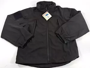 CHAQUETA GRANDE ROTHCO SPECIAL OPS TACTICAL SOFT SHELL 9767 NEGRA GRANDE REGULAR NUEVA CON ETIQUETAS - Imagen 1 de 4